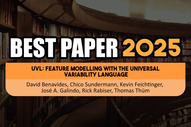 Diverso Lab Researchers Receive Best Software Paper Award 2025