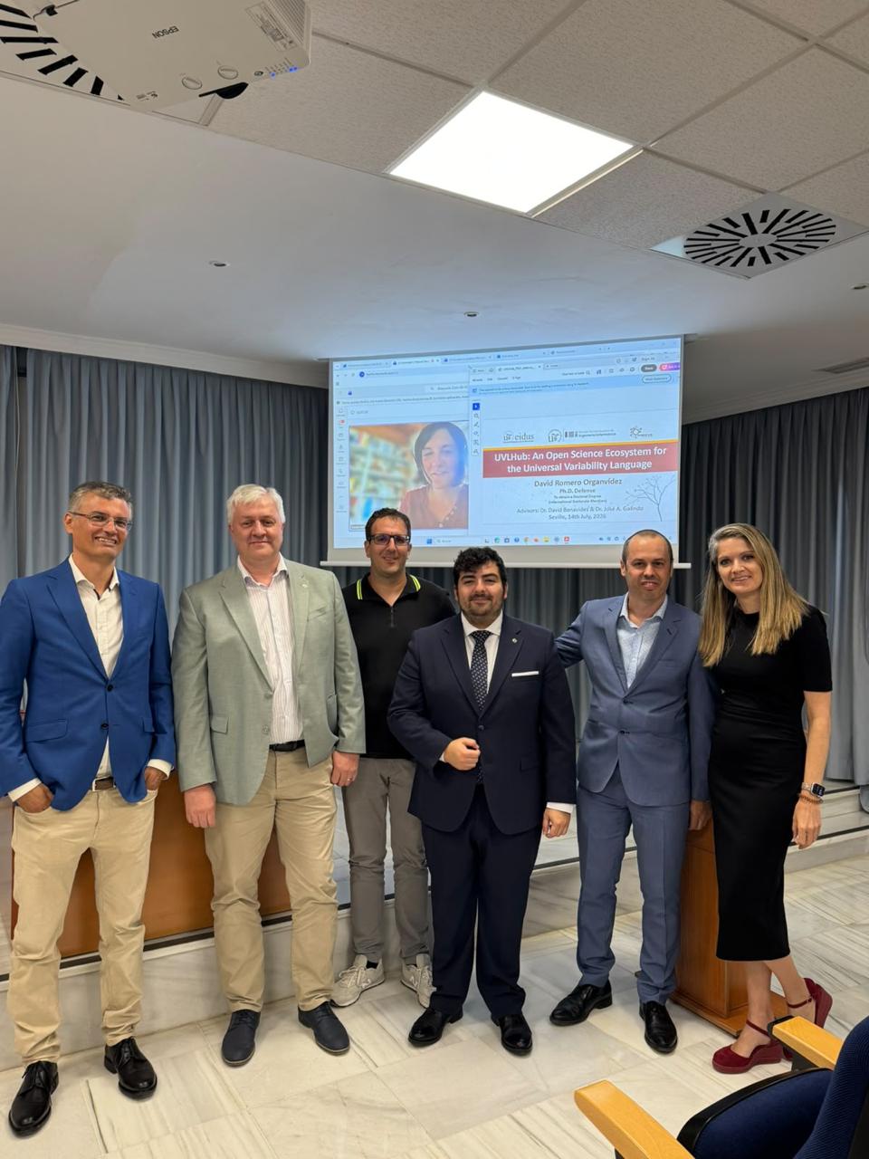 David Romero Organvídez Defends His Doctoral Thesis on the UVL Ecosystem