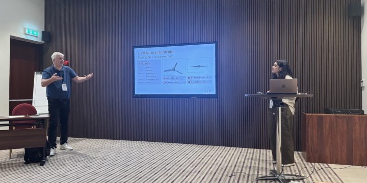 Esther Rocío Valladolid presents UVL-based variability modelling of drone propellers at MODEVAR 2026