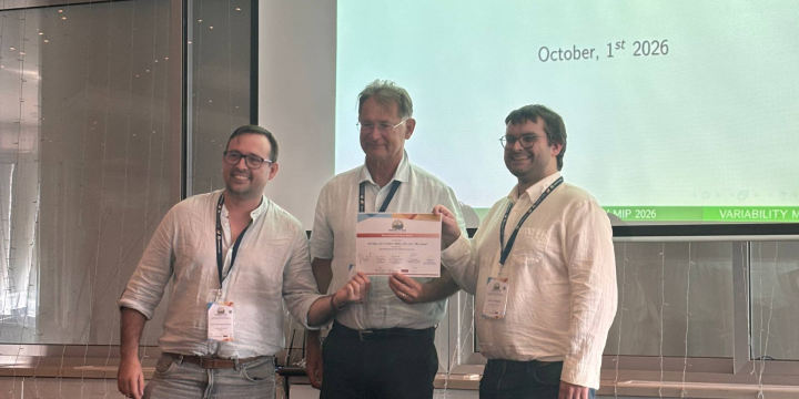 José A. Galindo Receives a Most Influential Paper Award at VARIABILITY 2026